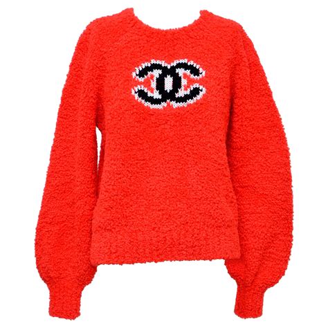 chanel red jumper|Chanel sweaters men.